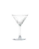 Set de 4 vasos de martini transparentes