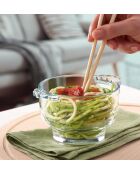 2 Bols en verre transparent - 275 ml