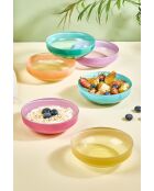 Ensemble de 6 Bols multicolores - D.15 cm