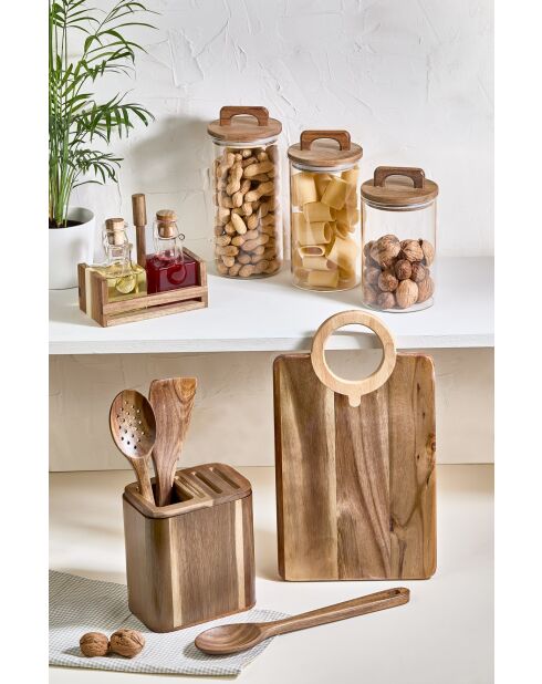 Set da cucina in legno - 11 pezzi