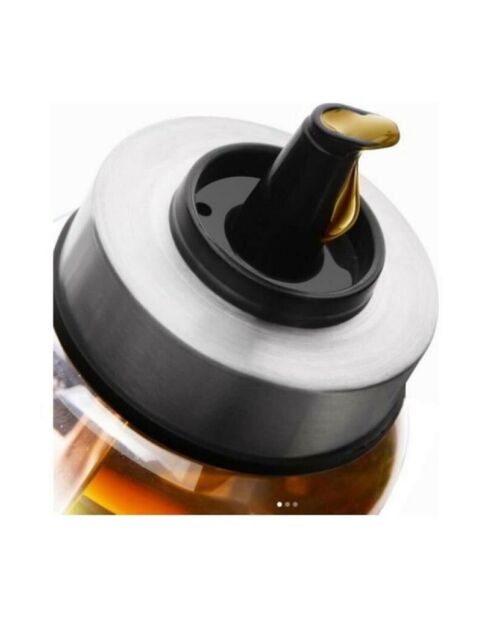 2 transparante oliedispensers - 500 ml