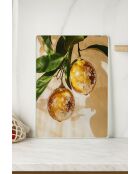 Mehrfarbiges Schneidebrett - 30x40 cm