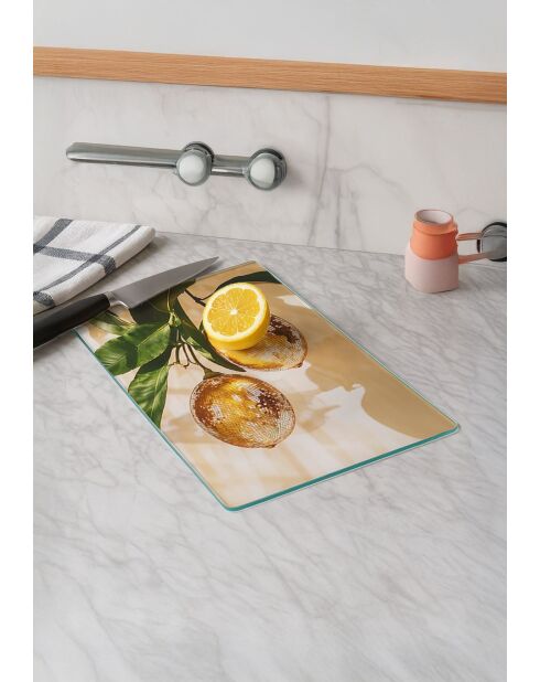 Mehrfarbiges Schneidebrett - 30x40 cm