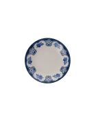 Servizio da tavola bianco/blu - 24 pezzi