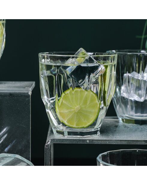 Lot de 6 verres transparents - 275 ml