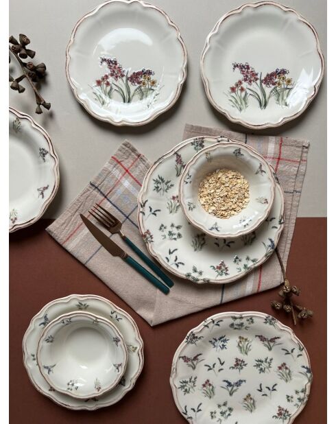 Servizio da tavola multicolor - 24 pezzi