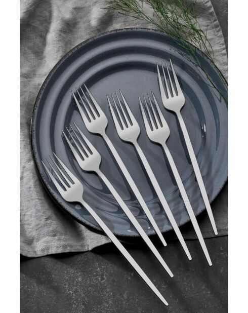 Ménagère chrome - 30 pièces