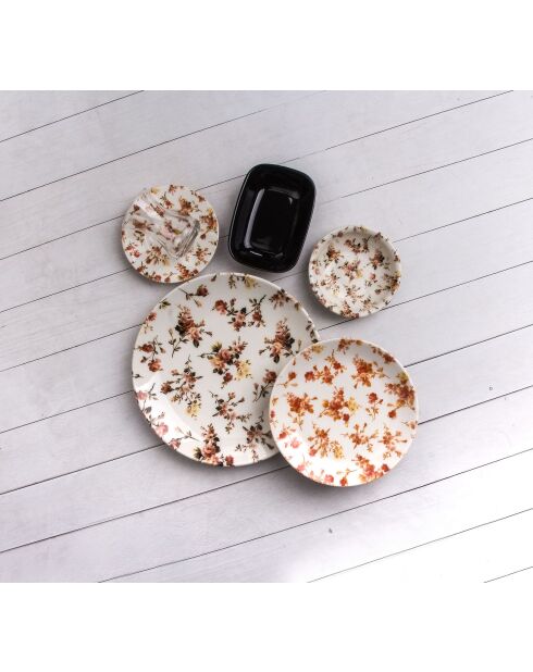 Set colazione multicolor - 25 pezzi