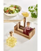Distributori di olio in legno Duo