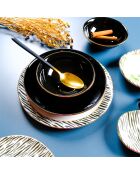 Service de table multicolore - 29 pièces