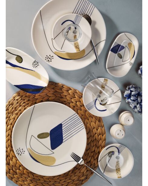 Set colazione multicolor - 30 pezzi