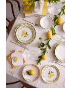 Servizio da tavola giallo - 24 pezzi