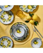 Service de table multicolore - 24 pièces