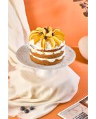 Piatto da portata per torta bianco - D.28 cm