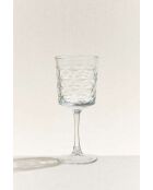 Lot de 4 verres à vin transparents - 330 ml