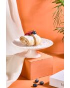 Piatto da portata per torta bianco - D.21 cm