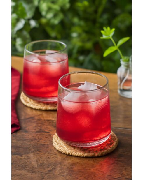 Set di 3 bicchieri trasparenti - 270 ml