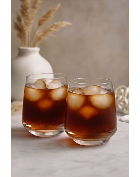 Set di 3 bicchieri trasparenti - 270 ml