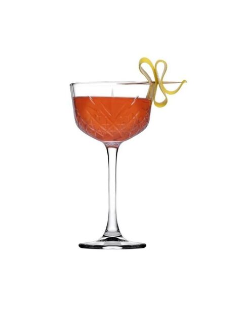 Lot de 4 verres à vin transparents - 160 ml