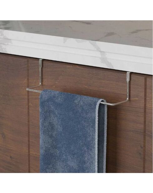 Porte-torchon chrome - 31x38x6 cm