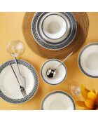 Servizio da tavola multicolor - 12 pezzi