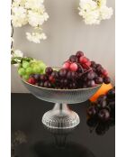Plat à fruits transparent - 23x18x12 cm