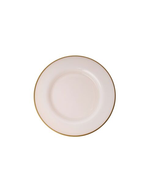 Service de table crème/or - 18 pièces