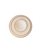 Service de table crème/or - 18 pièces