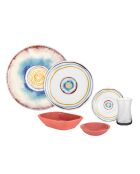 Set colazione multicolor - 25 pezzi