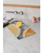 Tabla de cortar multicolor - 30x40 cm