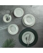 Service de table blanc - 24 pièces