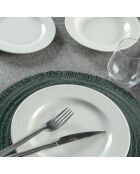 Service de table blanc - 24 pièces