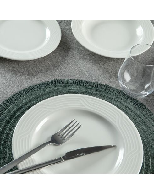 Servizio da tavola bianco - 24 pezzi