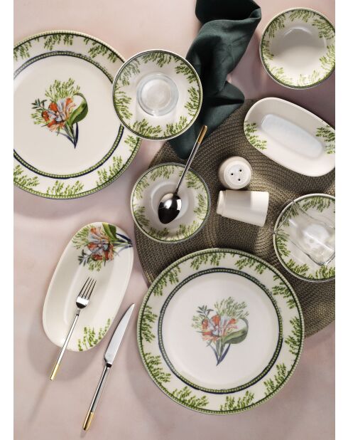 Set colazione multicolor - 30 pezzi