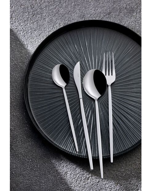 Ménagère chrome - 24 pièces