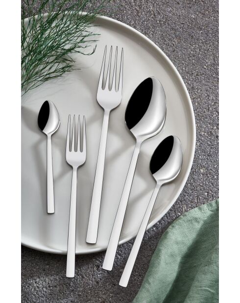 Ménagère chrome - 30 pièces