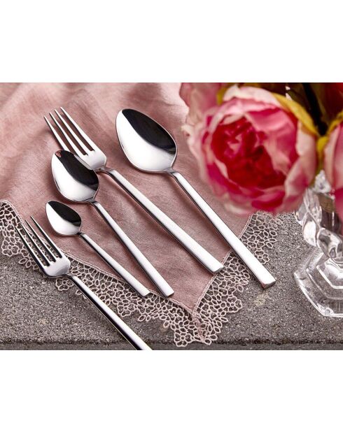 Ménagère chrome - 30 pièces