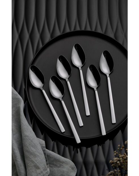 Set posate cromate - 36 pezzi