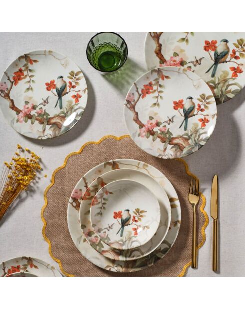 Servizio da tavola multicolor - 24 pezzi