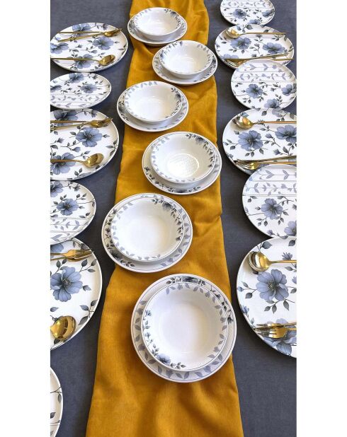 Servizio da tavola multicolor - 24 pezzi