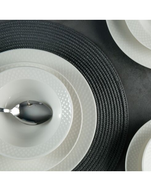 Servizio da tavola bianco - 24 pezzi