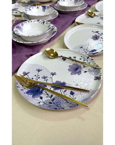 Servizio da tavola multicolor - 24 pezzi