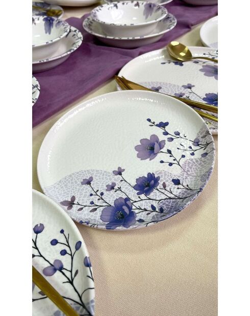 Servizio da tavola multicolor - 24 pezzi