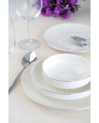 Service de table blanc - 24 pièces