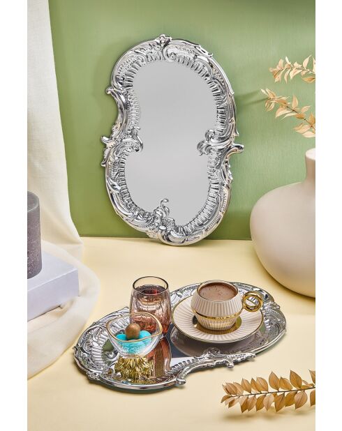 Vassoio da portata in argento - 30x20 cm