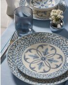 Mehrfarbiges Tafelservice - 24 Stück