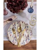 Servizio da tavola Navy/bordeaux - 24 pezzi