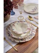 Servizio da tavola Navy/bordeaux - 24 pezzi