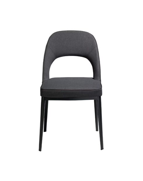 Silla gris oscuro - 47x50x50 cm