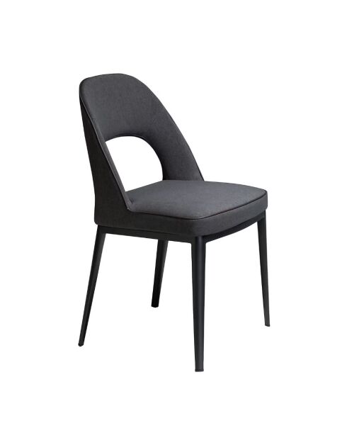 Silla gris oscuro - 47x50x50 cm